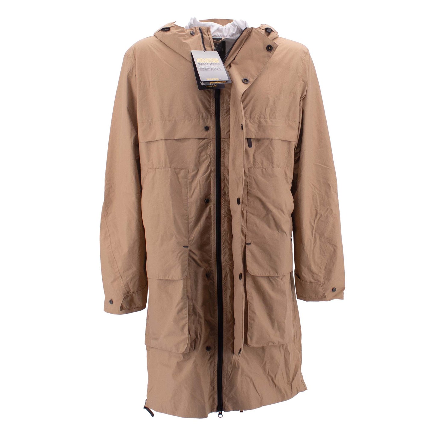 Jack Wolfskin Tanger Parka Mantel Herren Outdoor Jacke Wetterfest