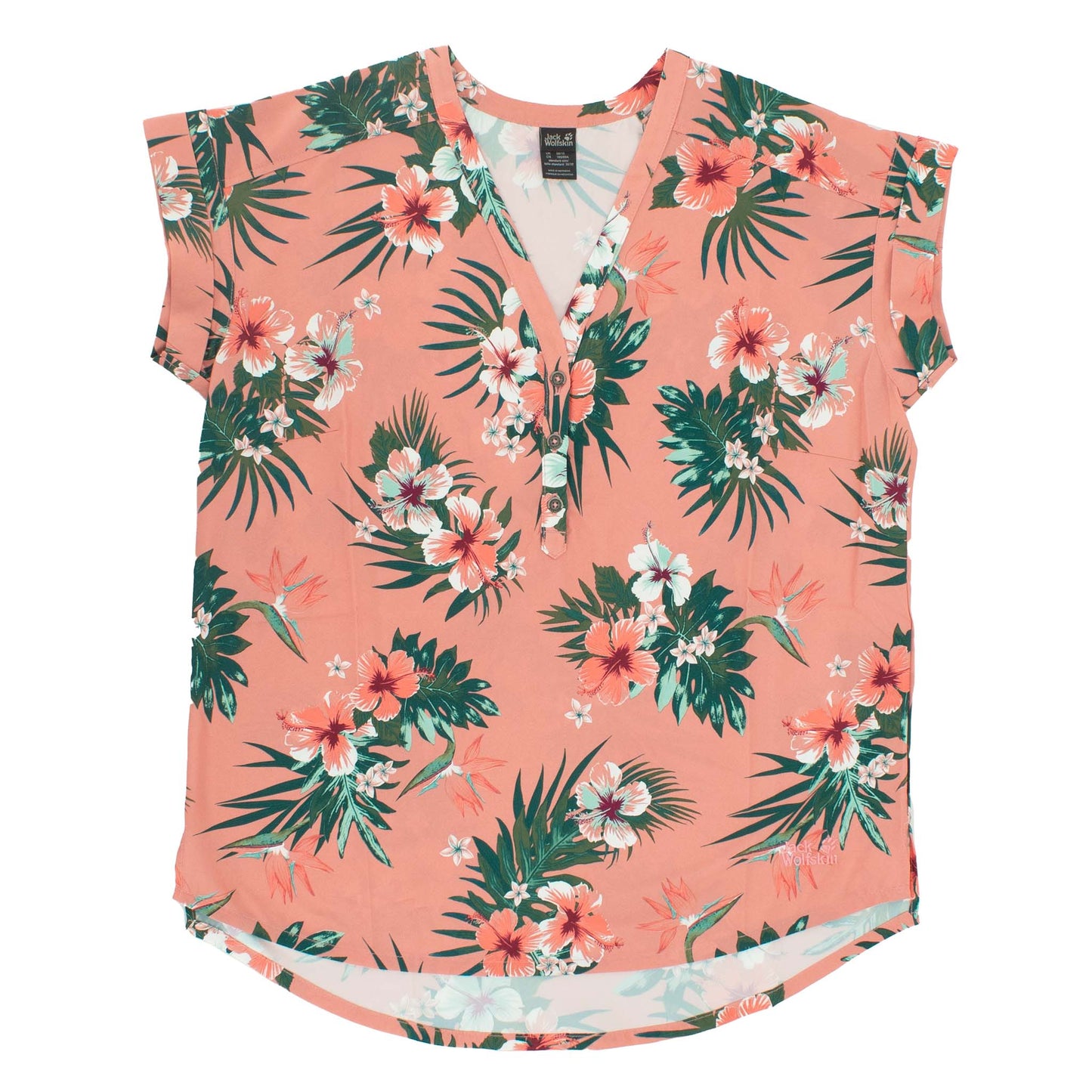 Jack Wolfskin Victoria Tropical Shirt W Damen Bluse Hemd Funktionsshirt 1402801-7805