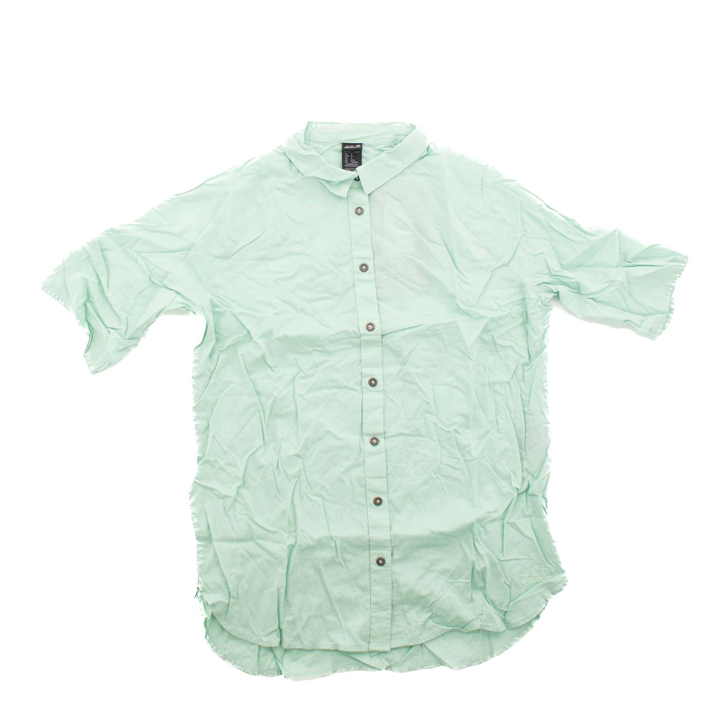 Jack Wolfskin Nata River Shirt Damen Bluse kurzarm T-Shirt 1403221-8188