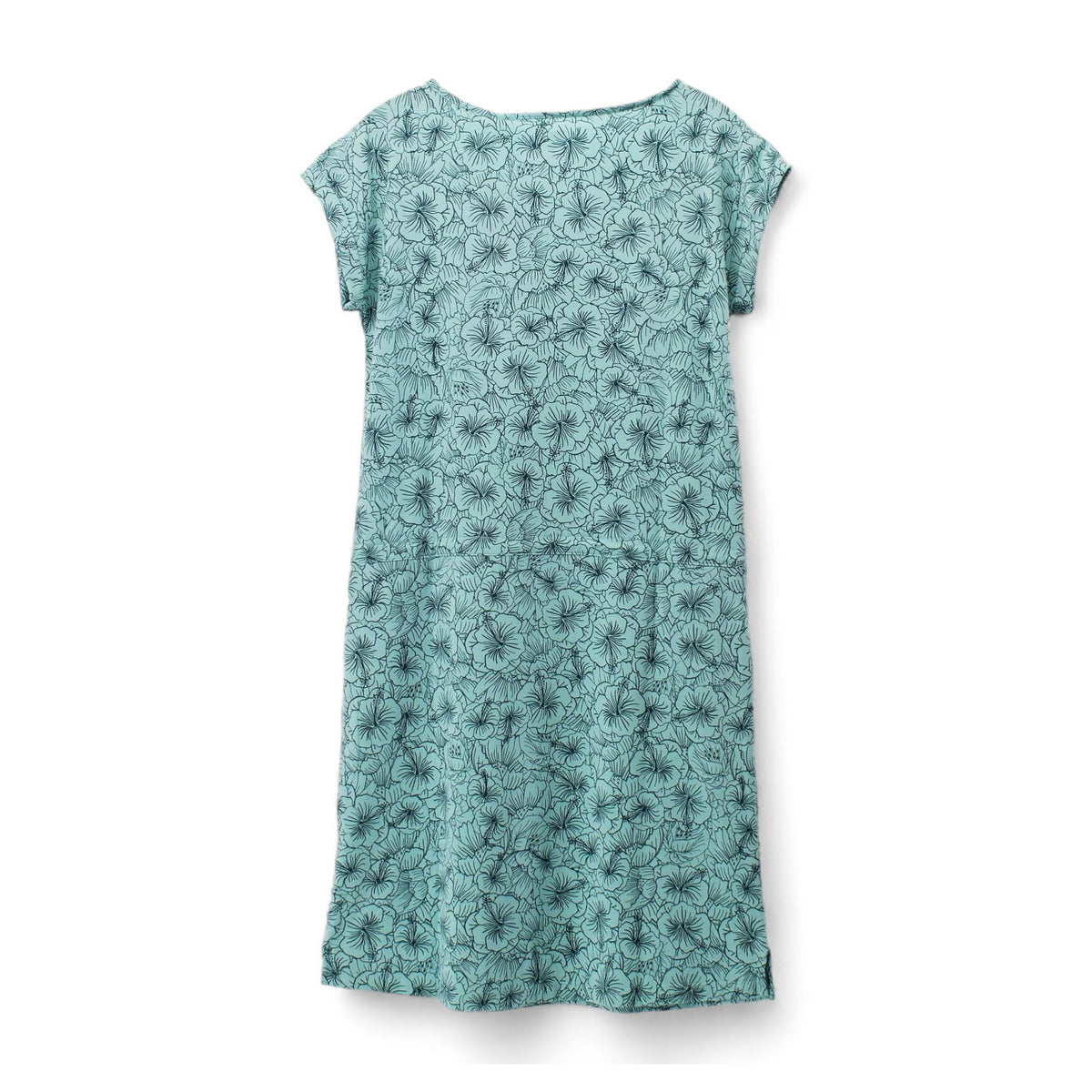 Jack Wolfskin Dress Aop Damen Kleid Sommerkleid kurzarm Blumen 1505331-7757