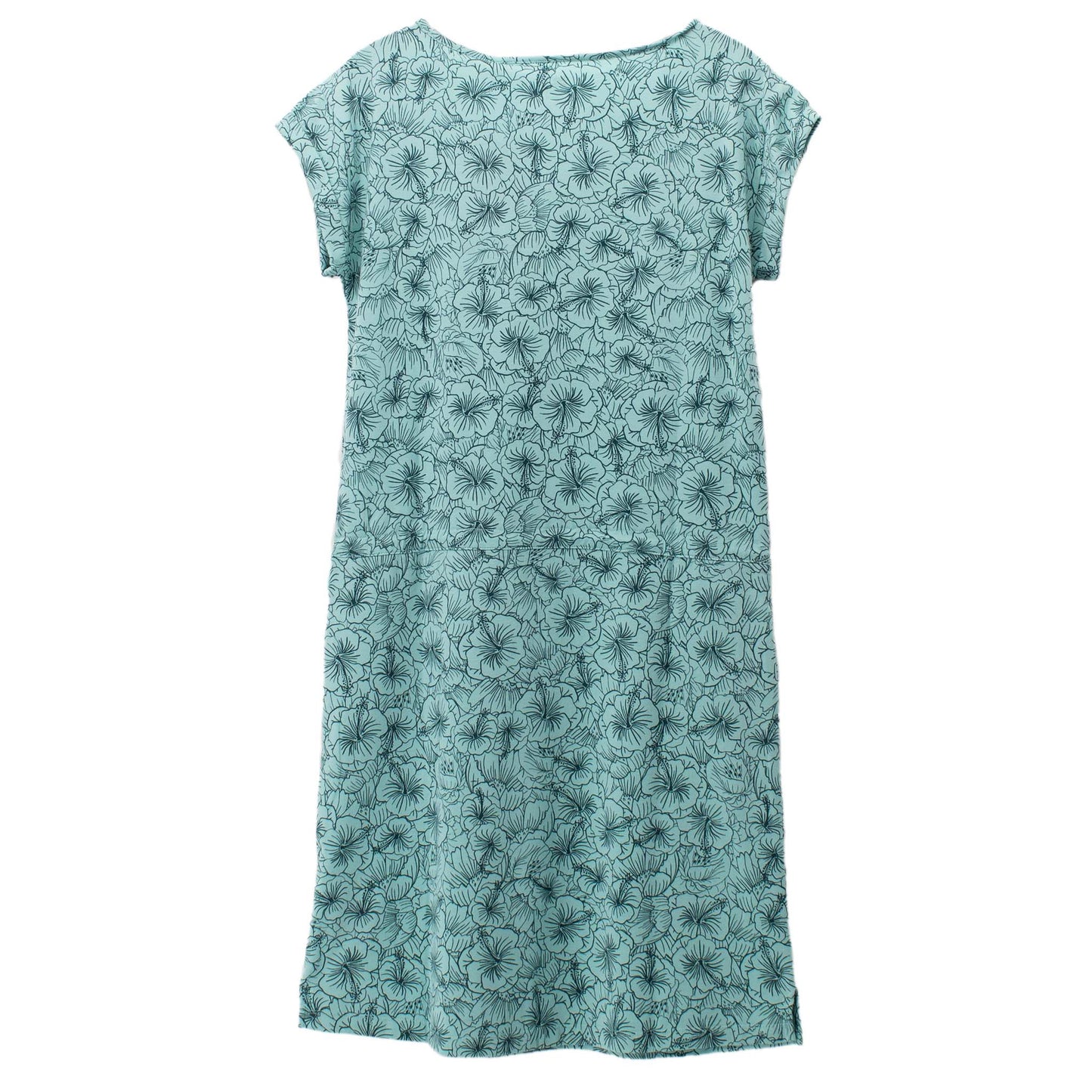 Jack Wolfskin Dress Aop Damen Kleid Sommerkleid kurzarm Blumen 1505331-7757