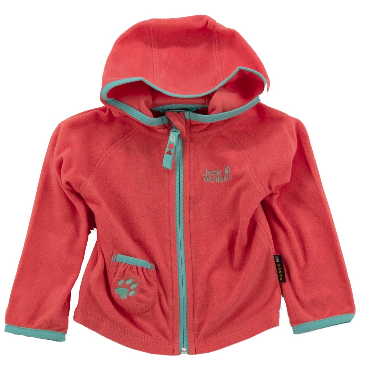 Jack Wolfskin Fleece Jacke Mini Nanuk 100 Kinder Pullover Sweatshirt