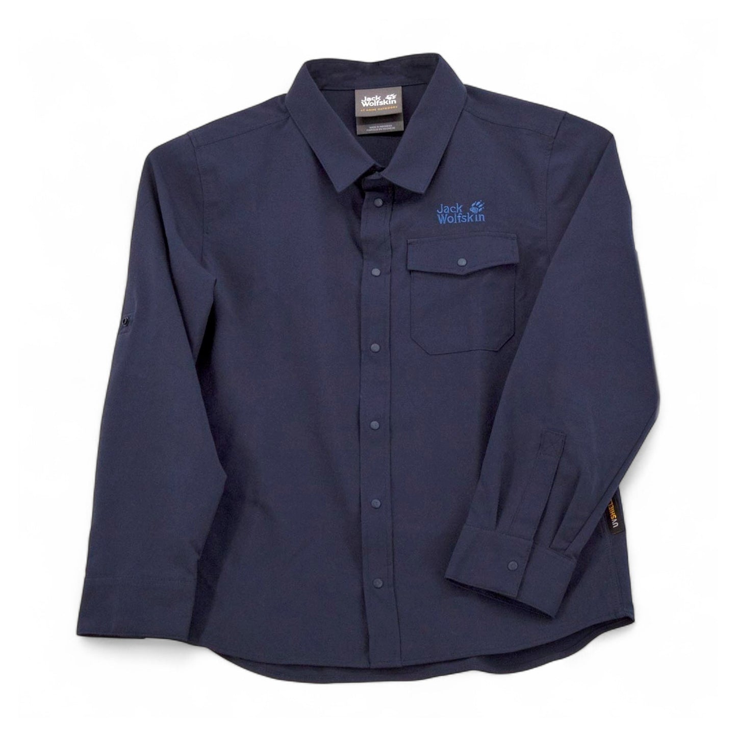 Jack Wolfskin Treasure Hunter Kinder Longsleeve Shirt Hemd Funktionsshirt