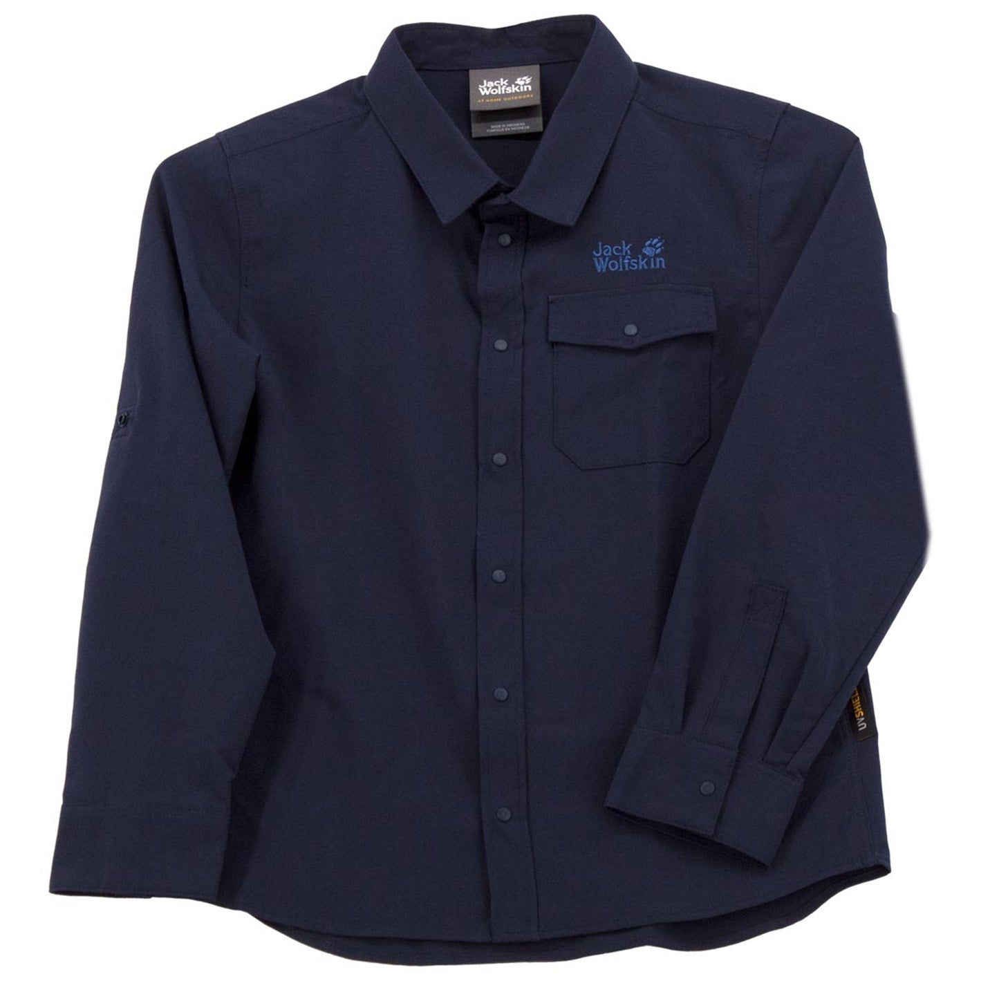 Jack Wolfskin Treasure Hunter Kinder langarm Shirt Hemd Funktion 1608361-1010