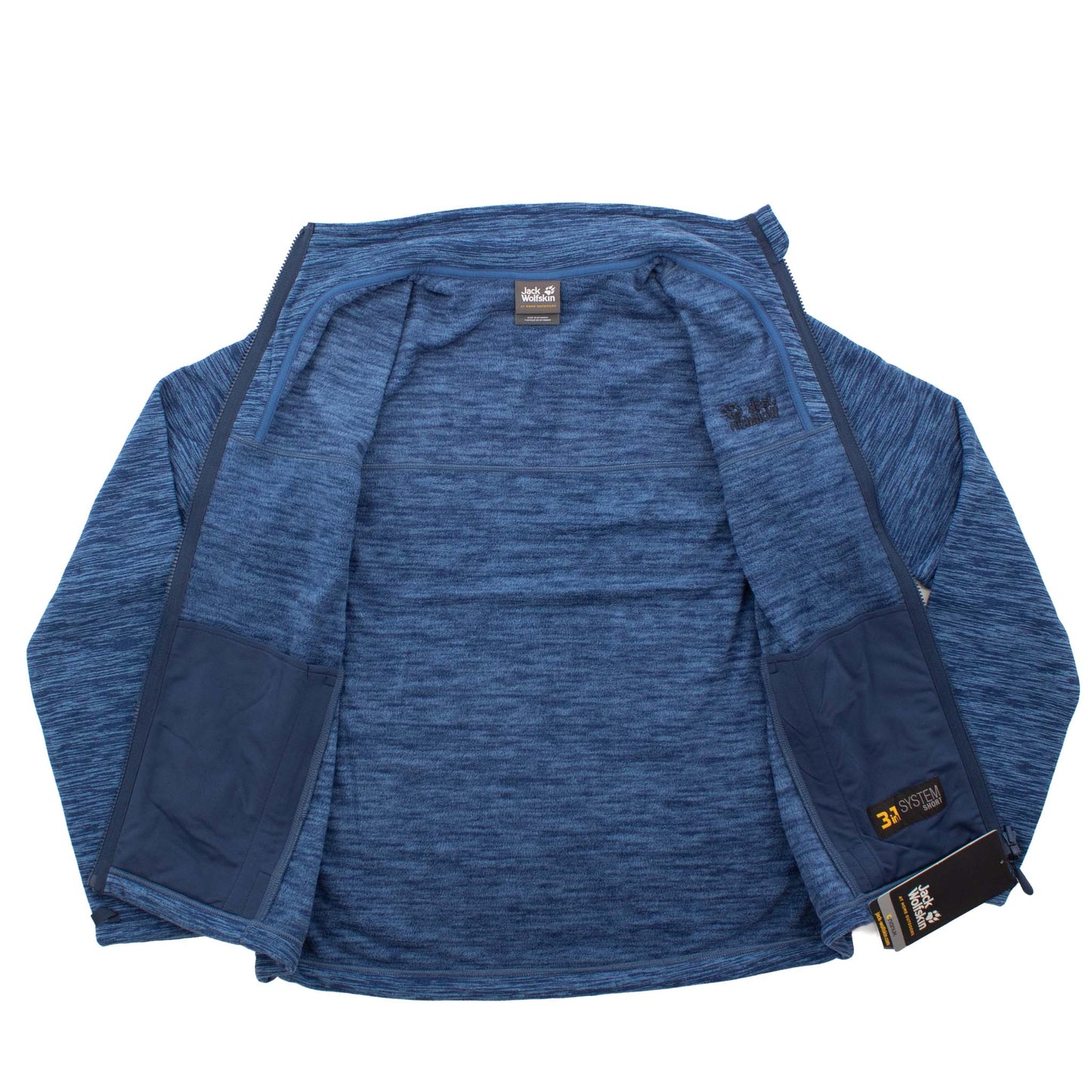 Jack Wolfskin Track Fleece Hiking Herren Fleecejacke Sweatjacke Innenjacke
