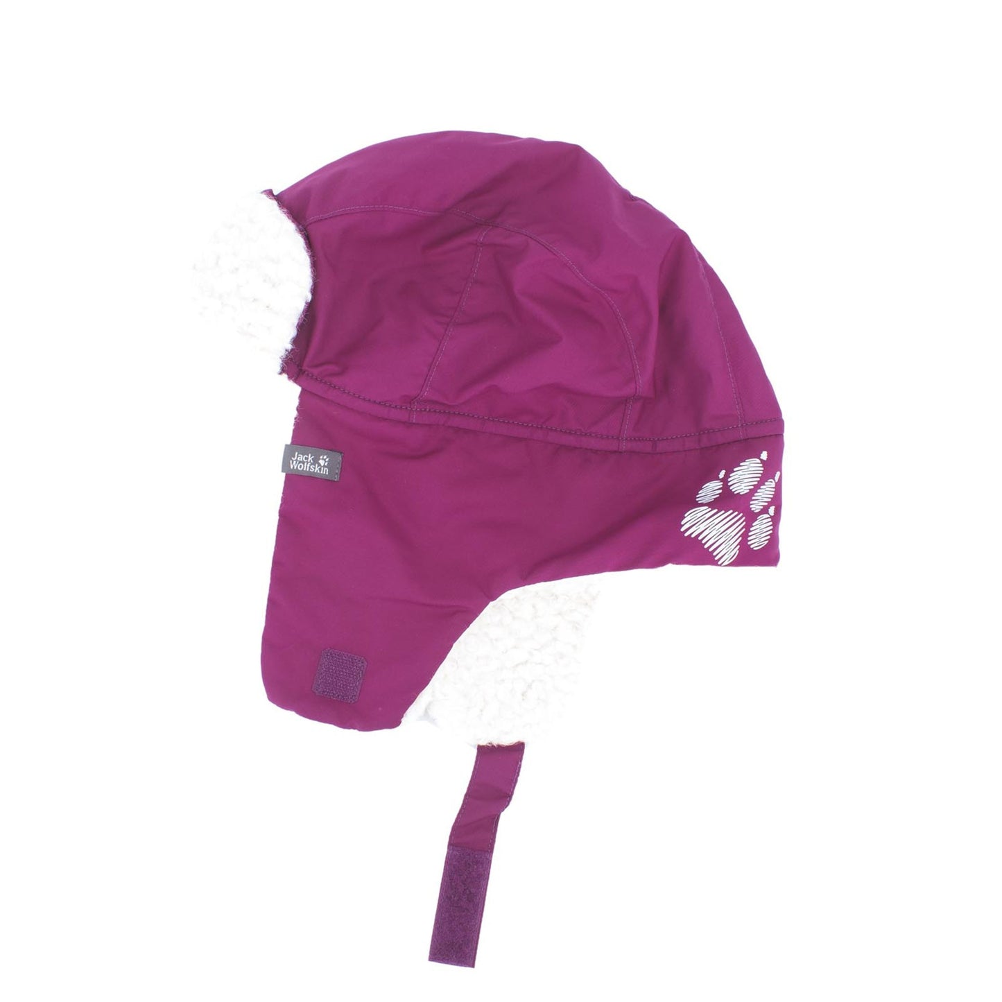 Jack Wolfskin Stormlock Paw Shapka Kids Winter Mütze Kinder Ohrenklappe 1906471