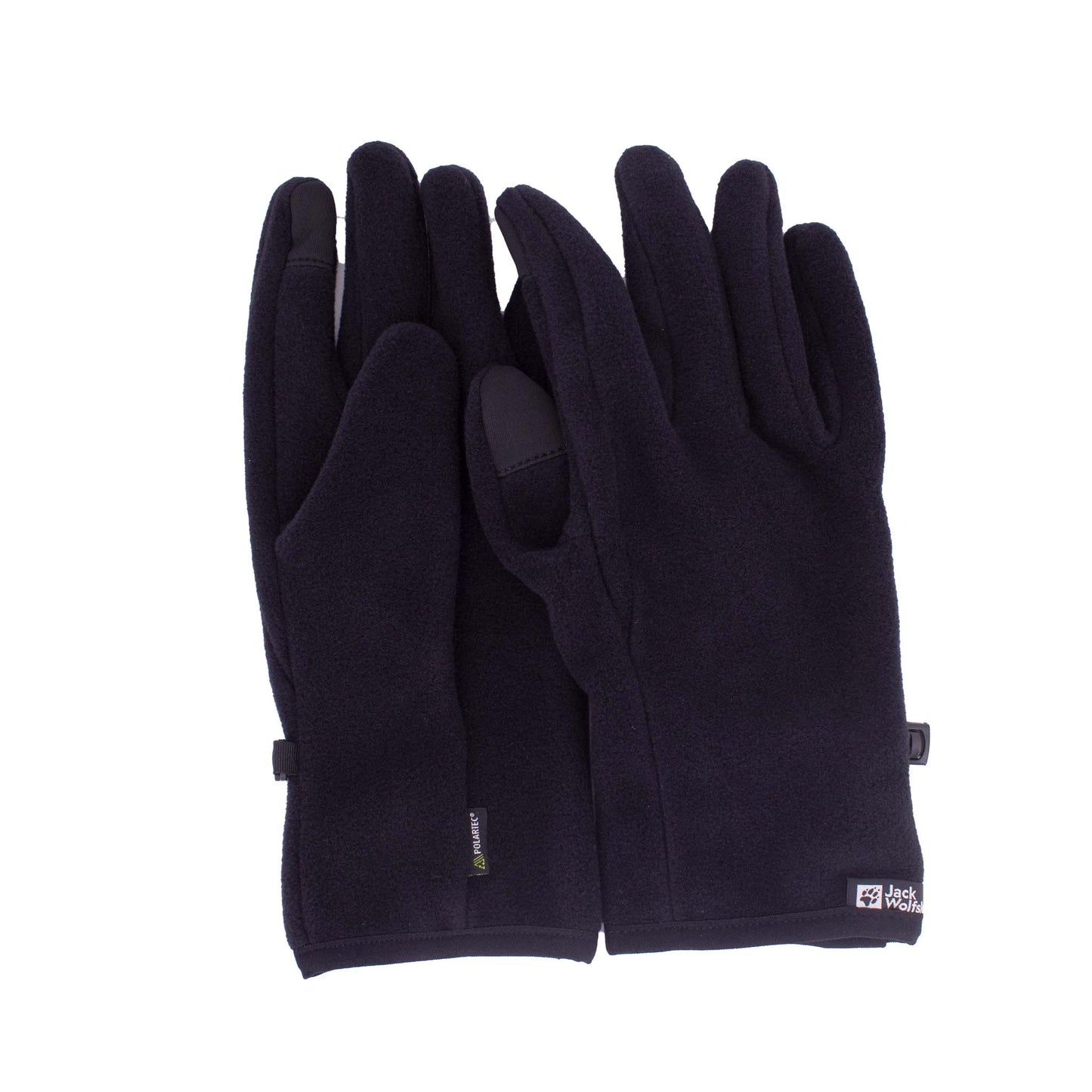 Jack Wolfskin Kaskaden Handschuhe Herren Fleecehandschuhe Touch Schwarz