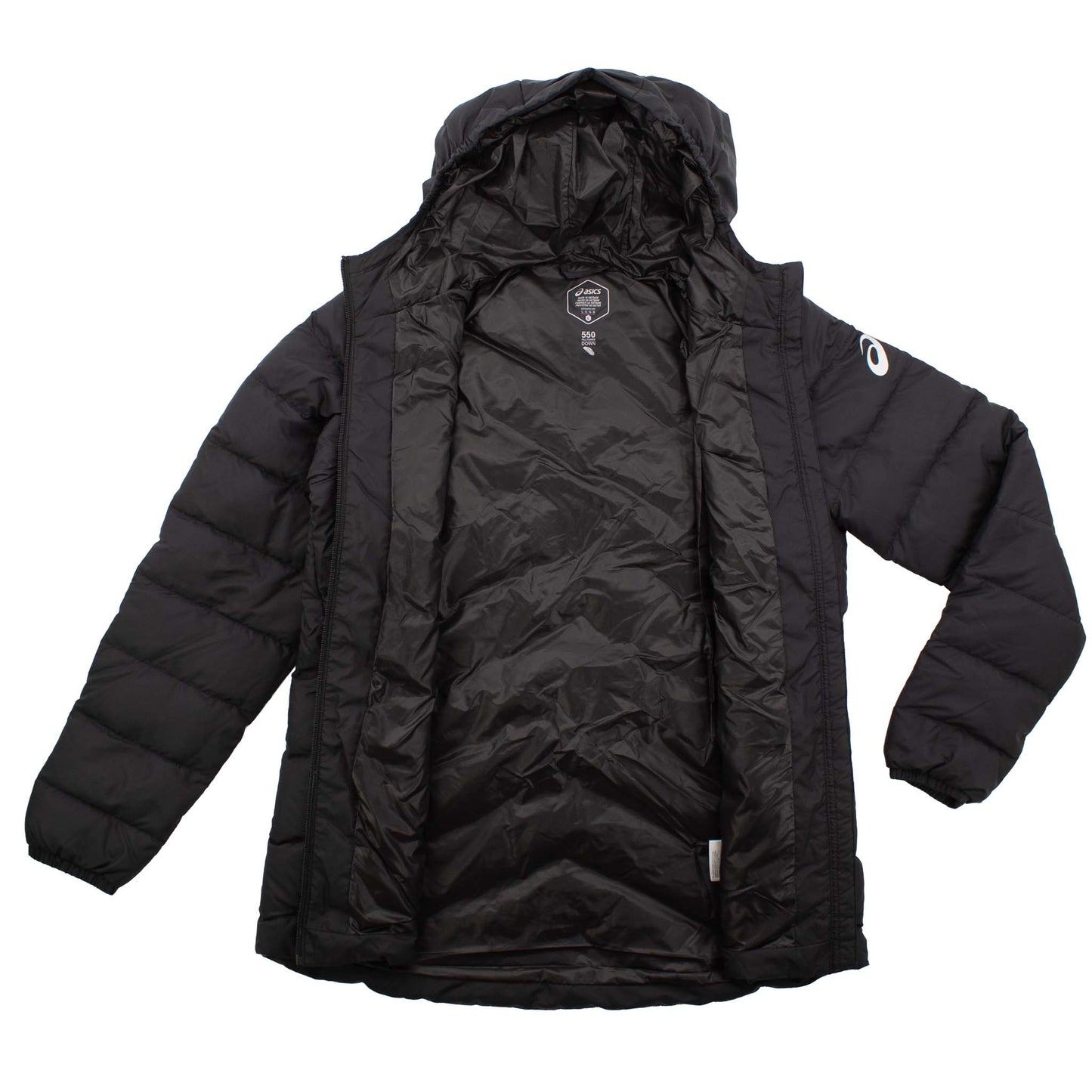 Asics Down Hooded Jacke Damen Winterjacke Daunenjacke Gr. L