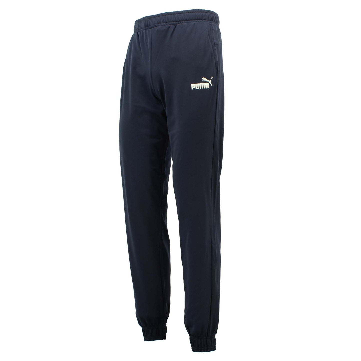 Puma Colorblock Kinder Trainingsanzug Poly Suit Jogginganzug Blau Jacke Hose