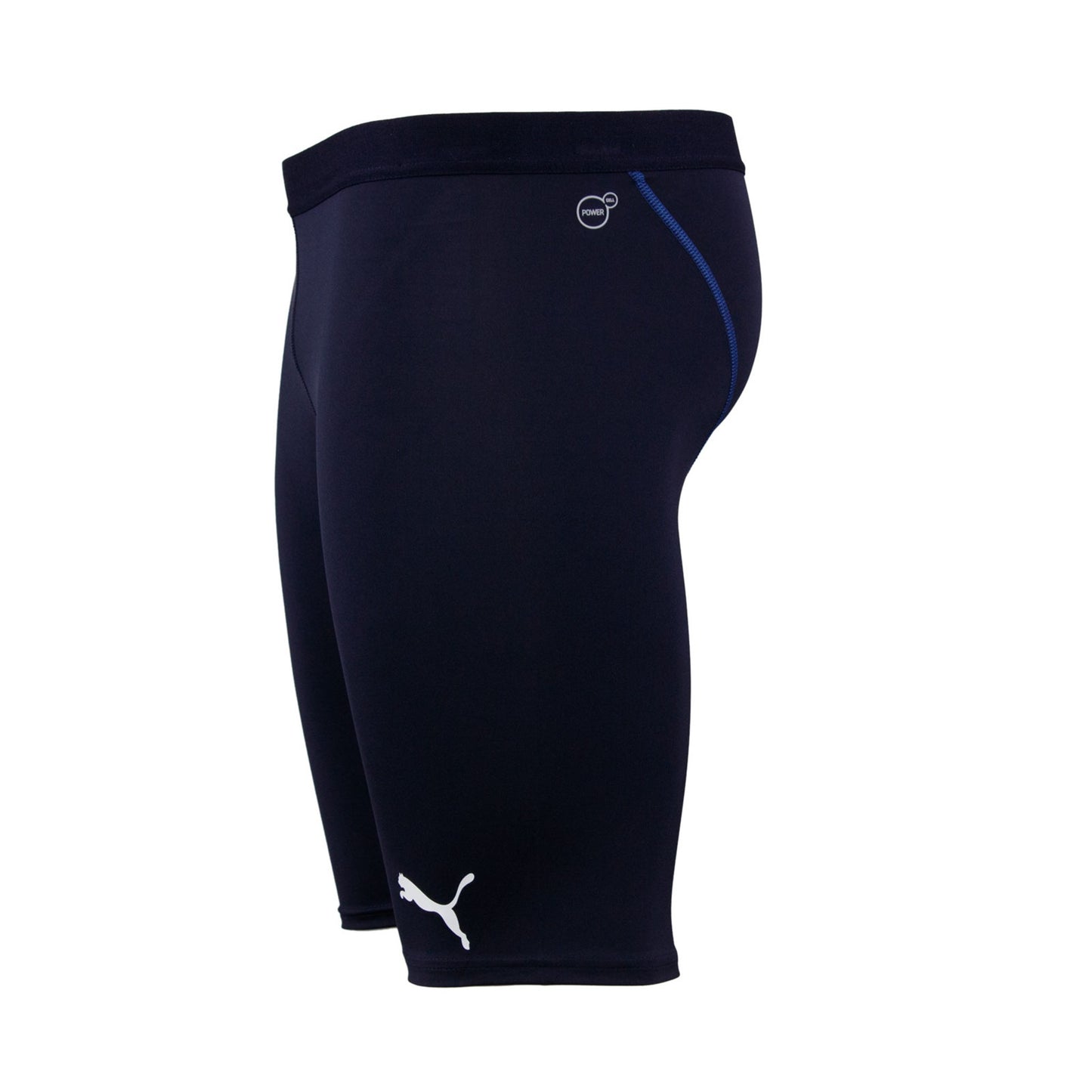 Puma TB Short Tight Bodywear kurze Hose Damen Herren blau Gr. S