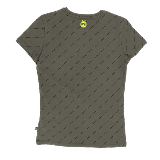 Puma BVB Borussia Dortmund FTBL Legacy Damen T-Shirt grau 765034