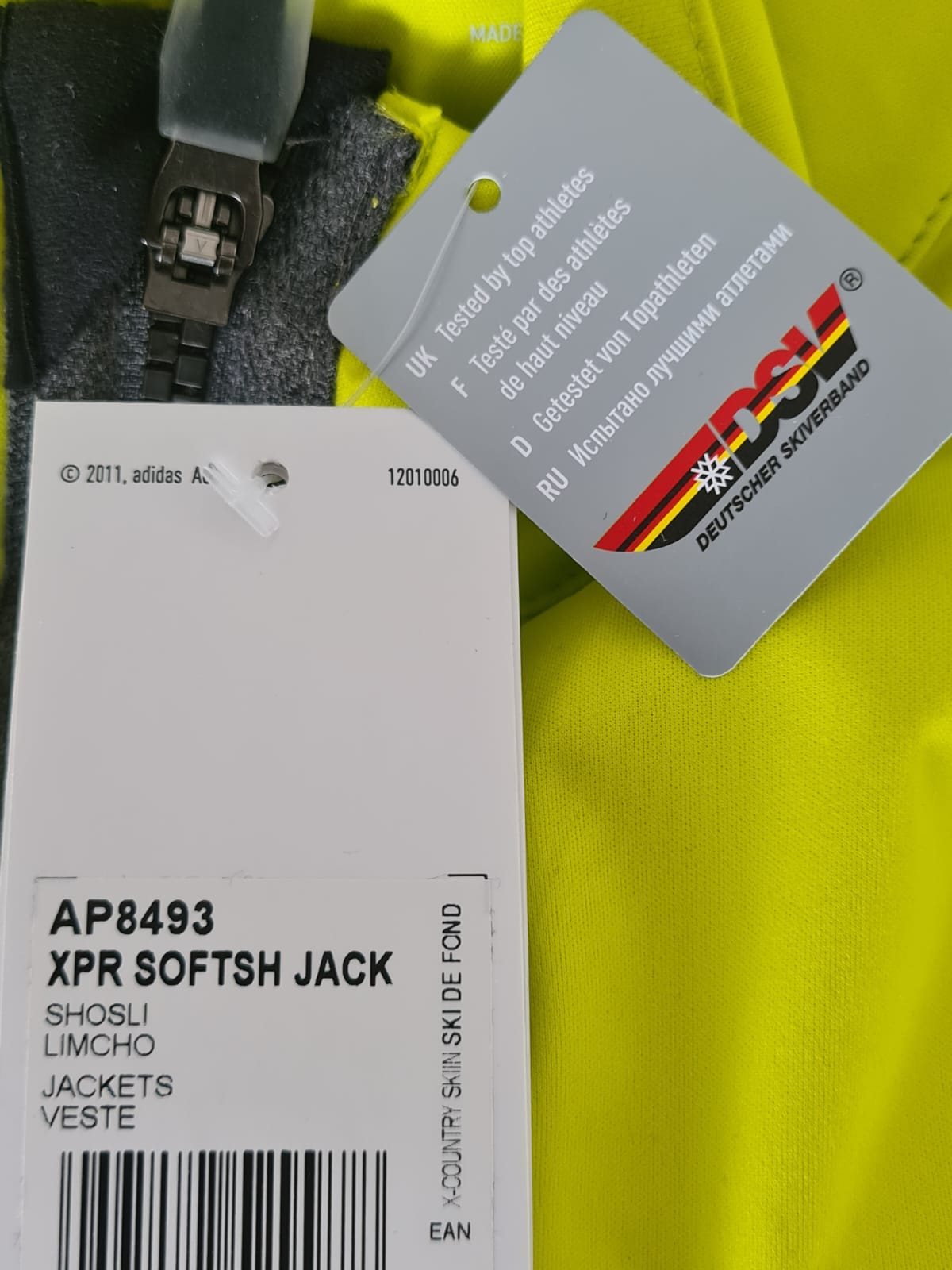 Adidas Xperior Softshell Jacke Dame Allwetterjacke Trainingsjacke Outdoor AP8493