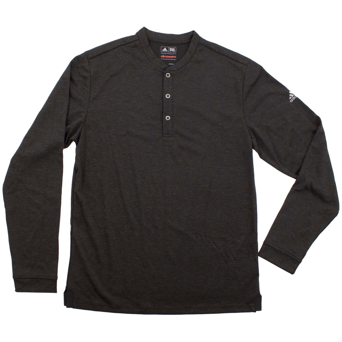 Adidas Golf Travel Wool Henley Shirt Herren Sportshirt Longsleeve
