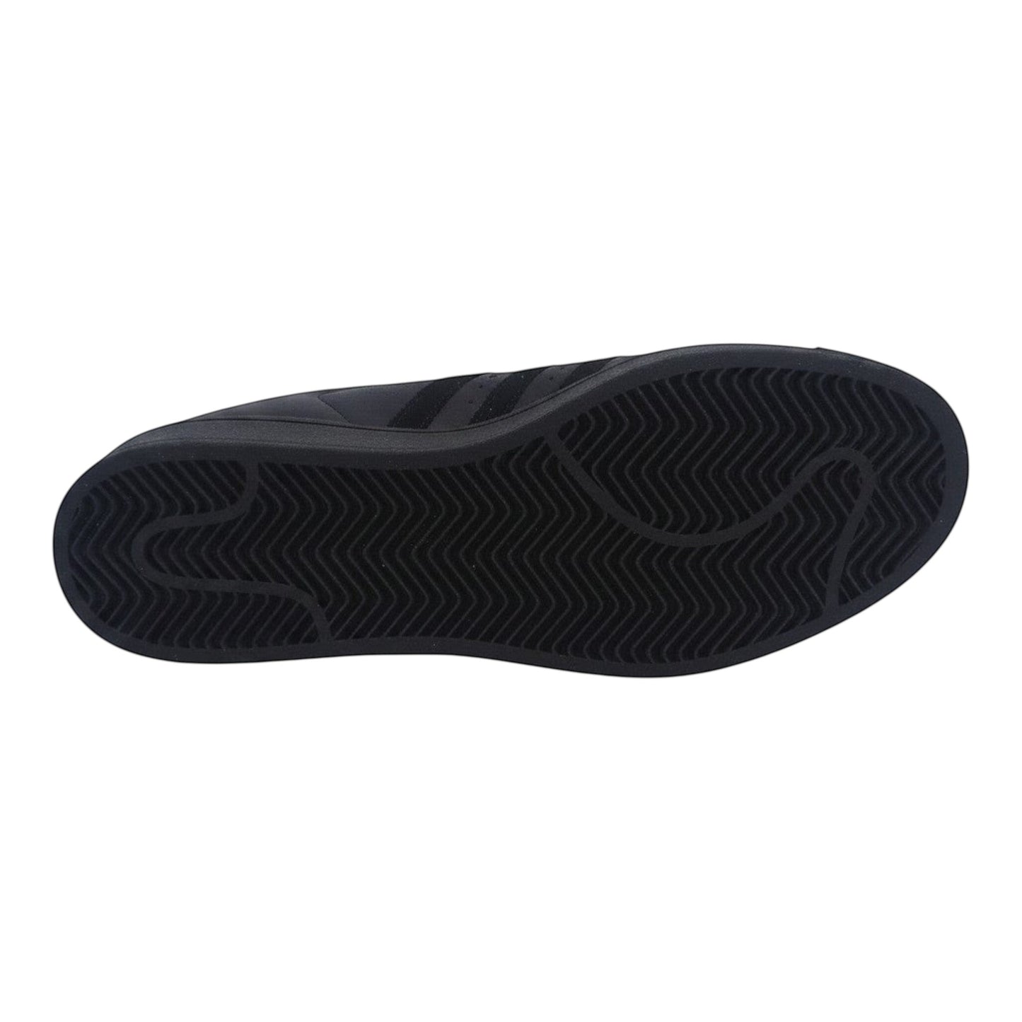 Schwarze Adidas Superstar ADV X UNITY Leder-Sneaker mit Gummisohle und 3-Streifen-Applikation.