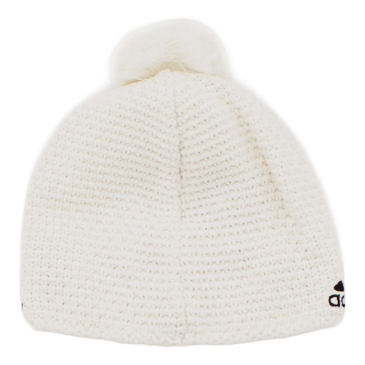 Adidas Crochet Beanie Bommel-Mütze Winter-Mütze Damen Herren Fleece-Mütze