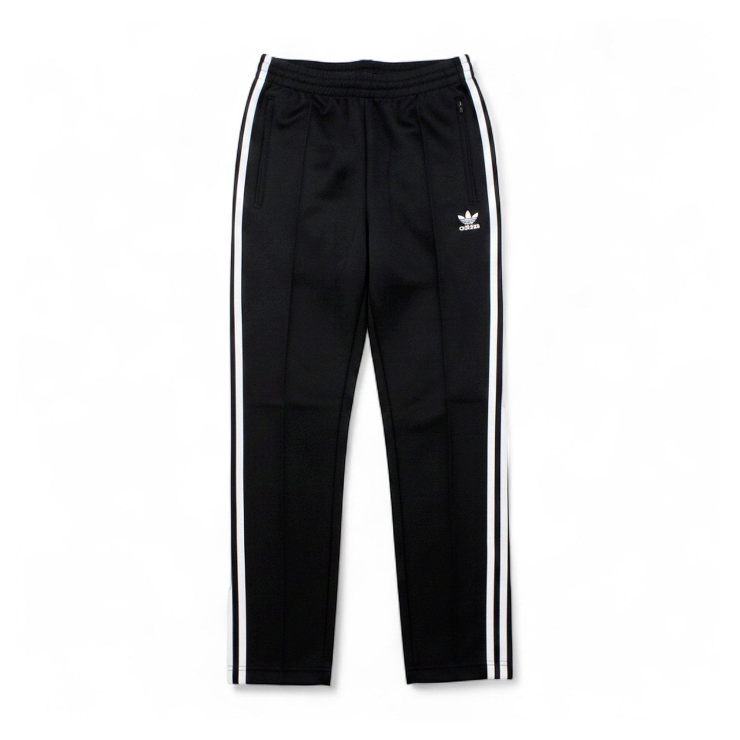 Brand Dealers Arena e.K. - BDA24 black Adidas track pants with white side stripes and Trefoil logo.