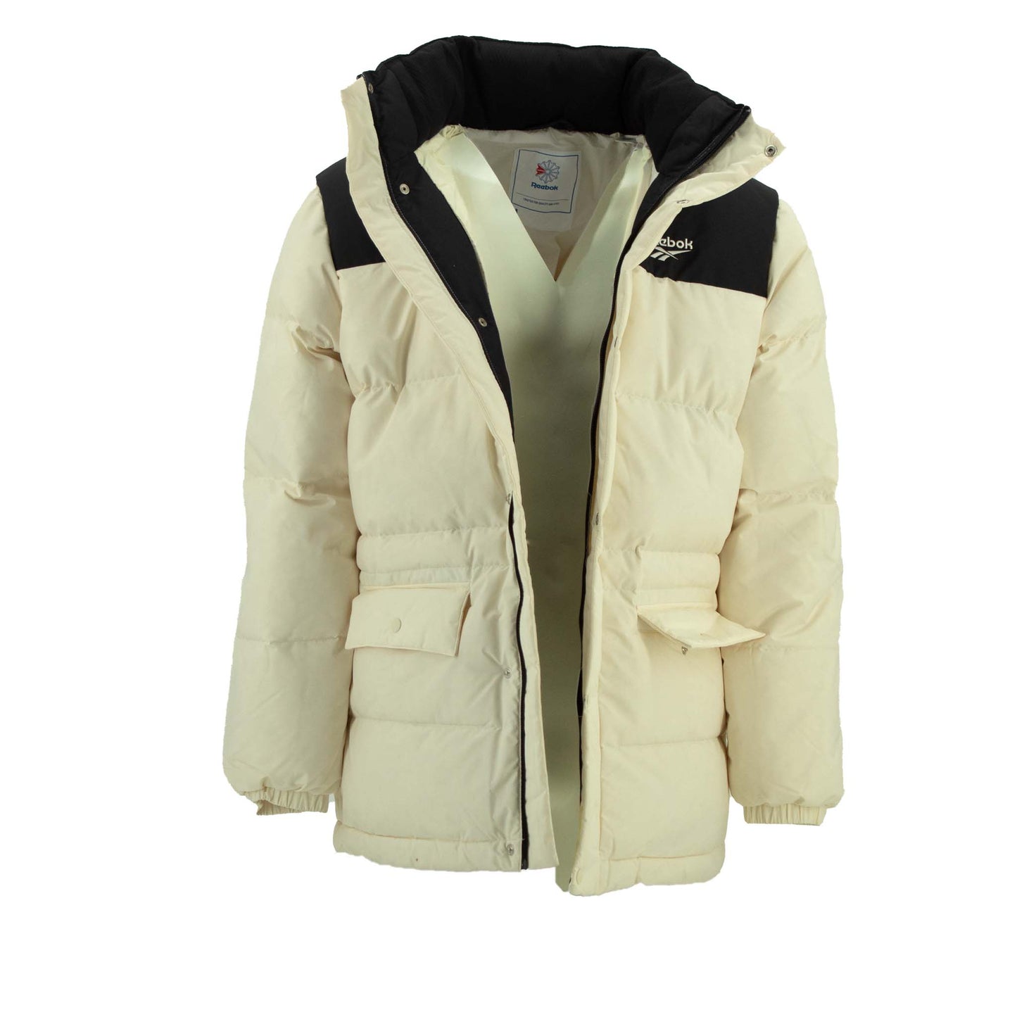 Reebok CL Mid Down Jacke Herren Daunenjacke Winterjacke EJ8449 Weiß