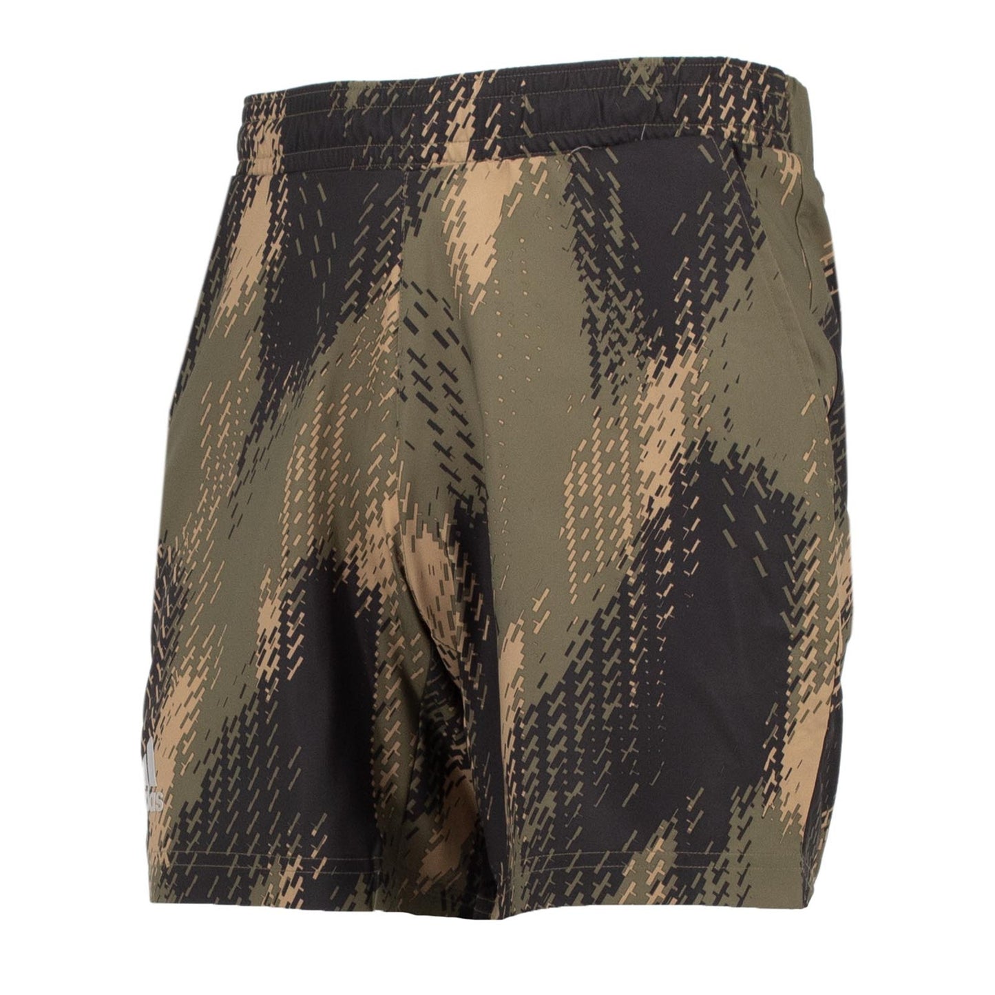 Adidas Tennis AOP Printed Shorts Kurze Hose Taschen Herren camouflage Grün