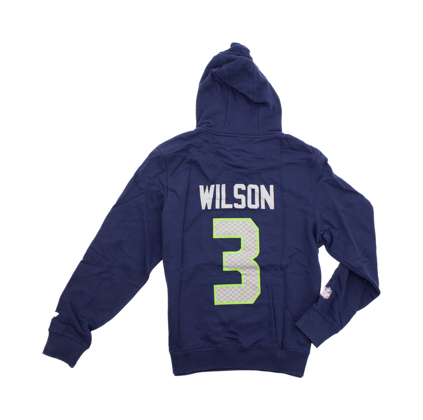 Fanatics NFL Seattle Seahawks Hoodie Herren Kapuzenpullover Nr. 3 Wilson Gr. L