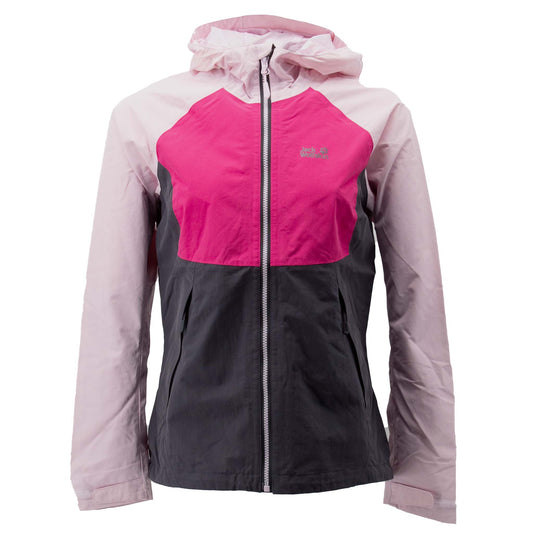 Jack Wolfskin Mount Isa Outdoor Trekking Hardshell Texapore Jacke Damen pink-1