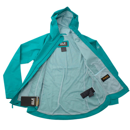 Jack Wolfskin Scenic Trail Hardshell Texapore Ecosphere Jacke Damen grün
