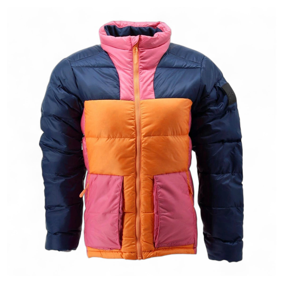 Jack Wolfskin 365 Flash Stormlock Down Jacket Winter Daunenjacke Damen orange