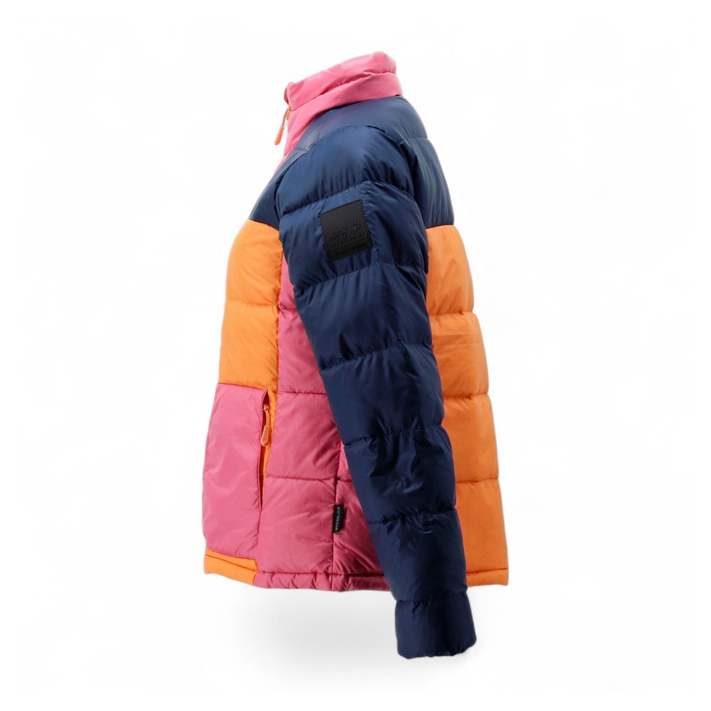 Jack Wolfskin 365 Flash Stormlock Down Jacket Winter Daunenjacke Damen orange