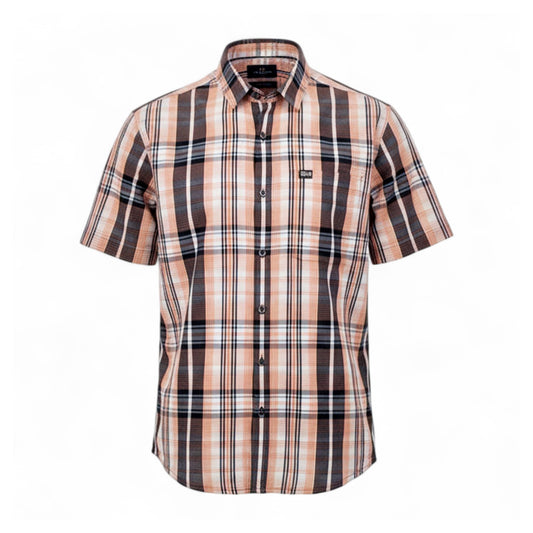 Jack Wolfskin Baumwoll Shirt kurzarm Dyna Herren Hemd Freizeit