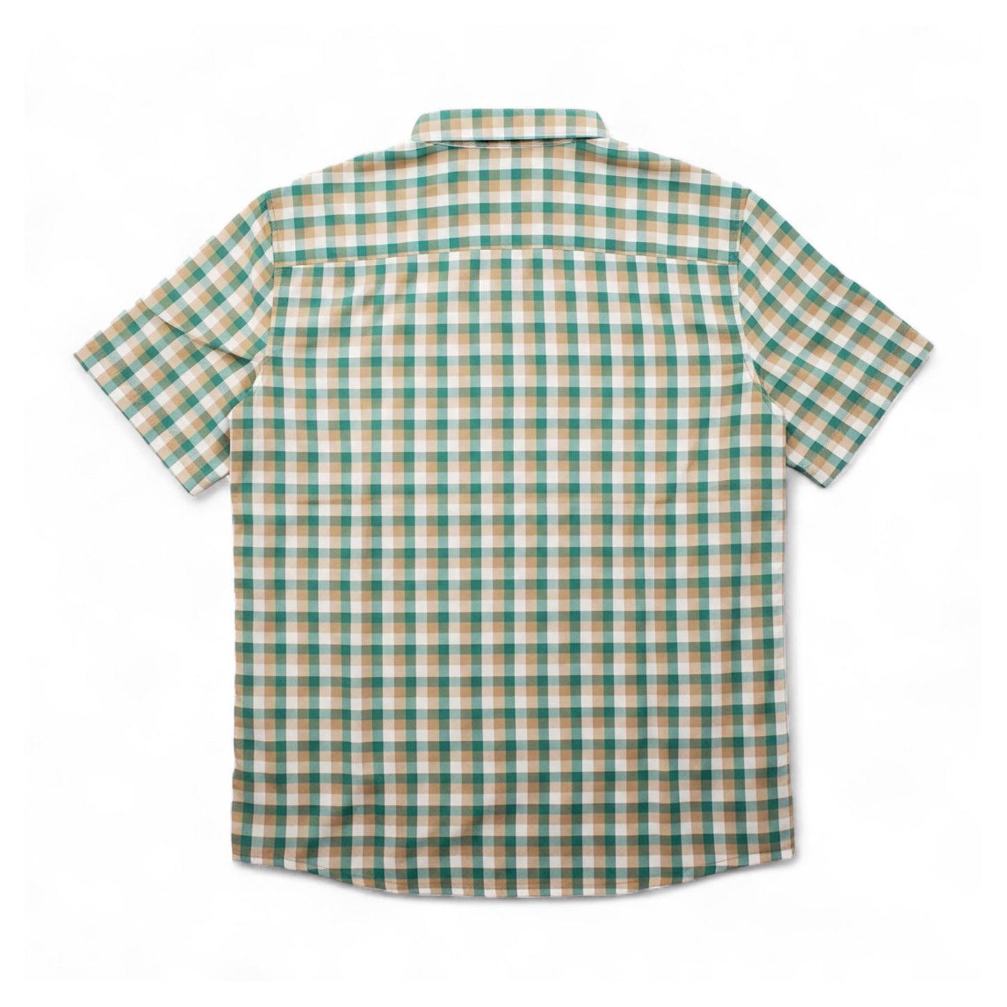 Jack Wolfskin Napo River Shirt Emerald kurzarm Herren Hemd Outdoor