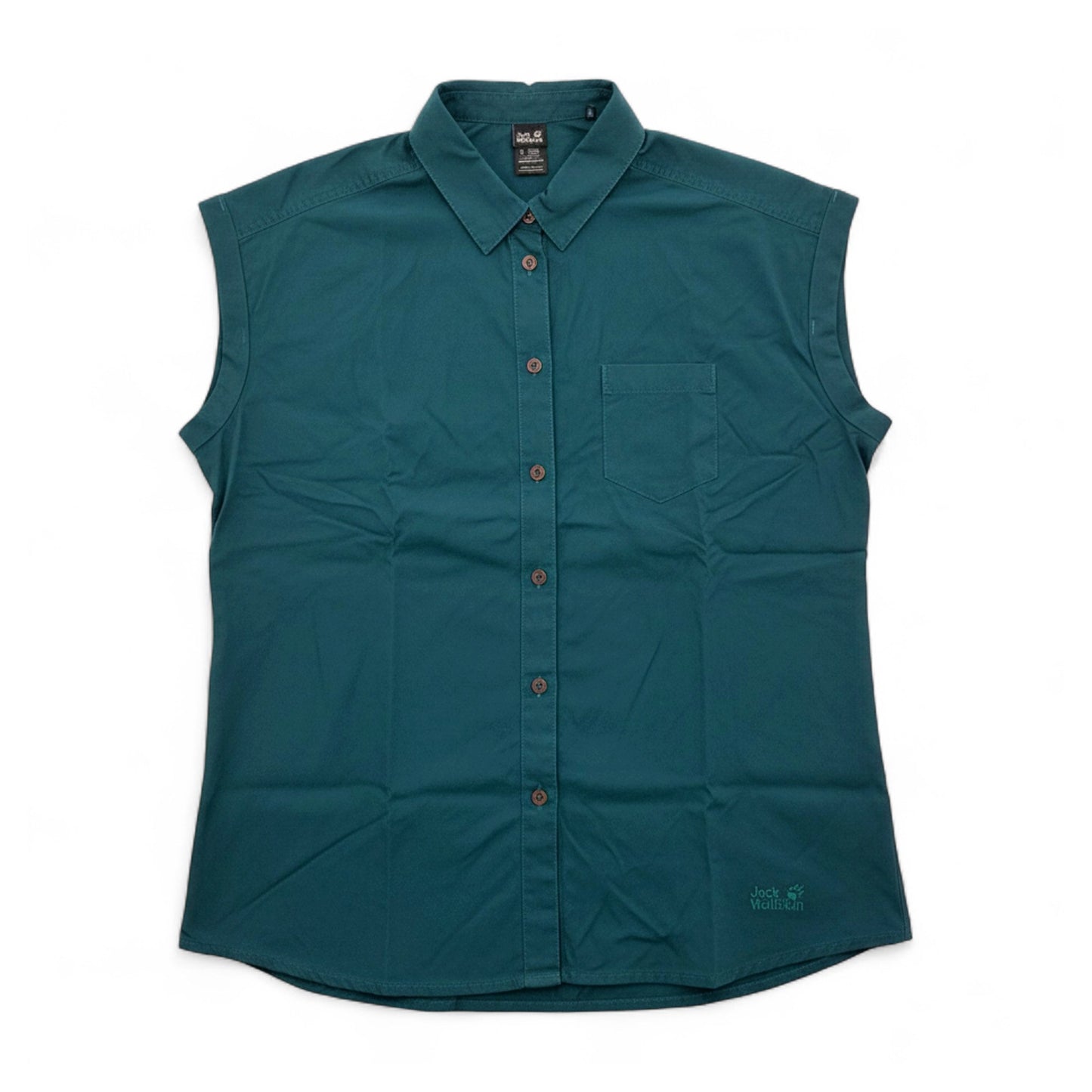 Jack Wolfskin Mojave Shirt Teal Green Shirt Damen Bluse
