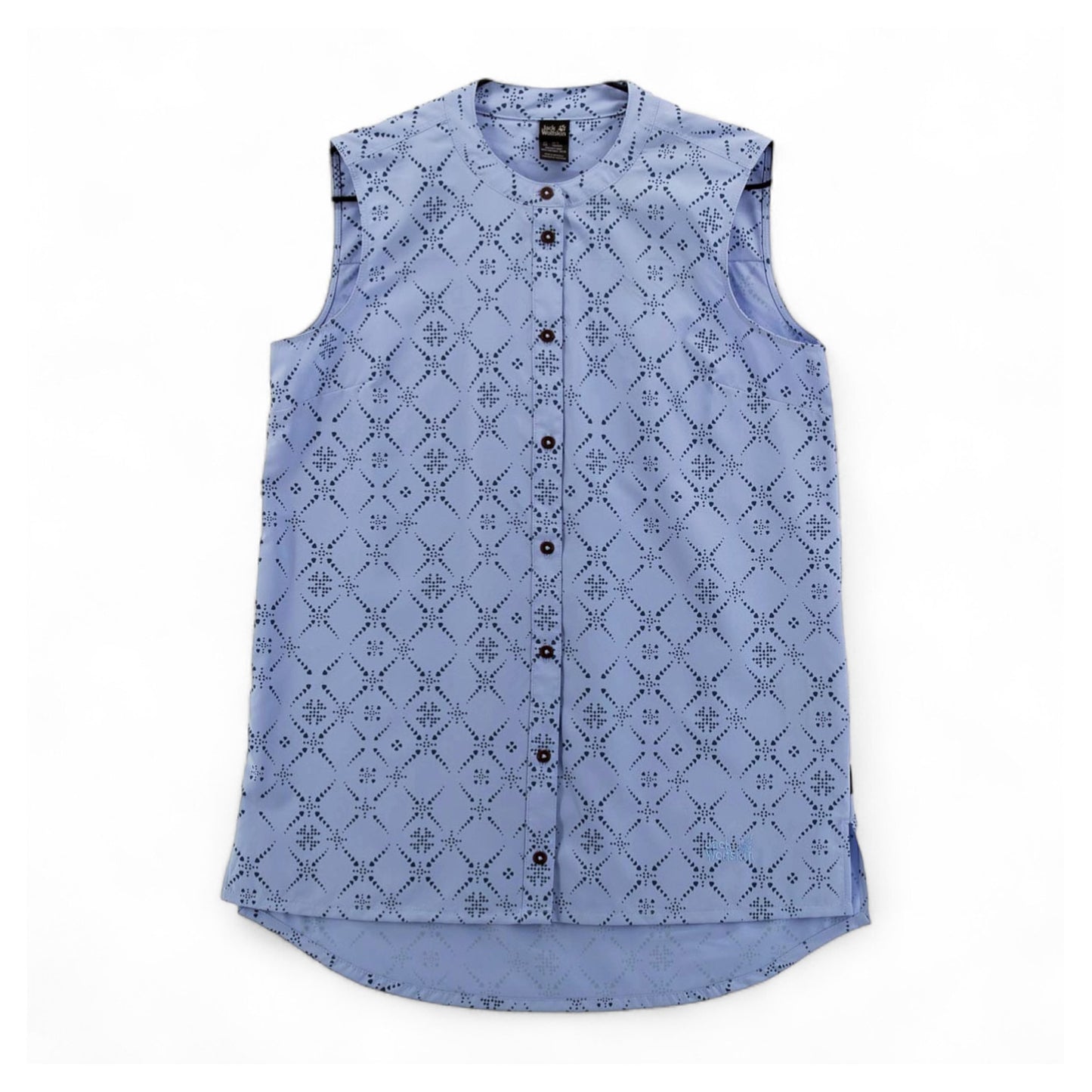 Jack Wolfskin Sonora Maori Shirt Damen Bluse ärmellos AOP