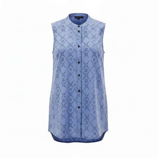 Jack Wolfskin Sonora Maori Shirt Damen Bluse ärmellos AOP