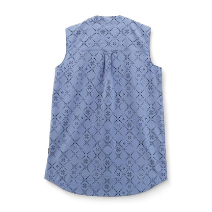 Jack Wolfskin Sonora Maori Shirt Damen Bluse ärmellos AOP