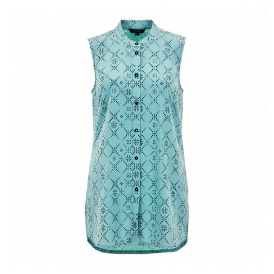 Jack Wolfskin Sonora Maori Shirt Damen Bluse ärmellos AOP