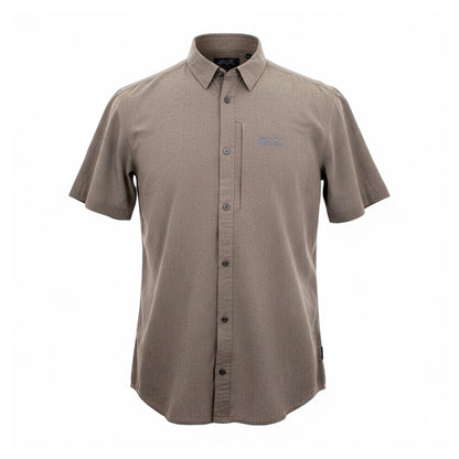 Jack Wolfskin Stretch Shirt kurzarm Herren Hemd Outdoor Wandershirt