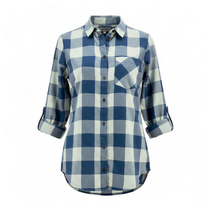 Jack Wolfskin Holmstad Shirt Damen Bluse Wanderbluse langarm