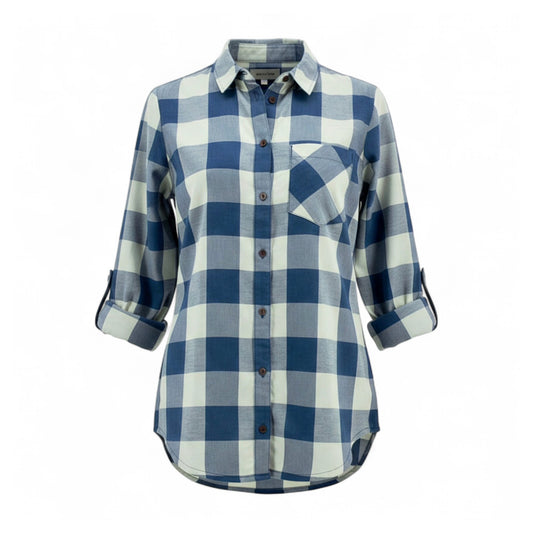 Jack Wolfskin Holmstad Shirt Damen Bluse Wanderbluse langarm