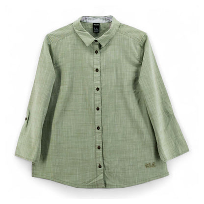 Jack Wolfskin Emerald Lake Shirt Damen Bluse Wandern Hemd
