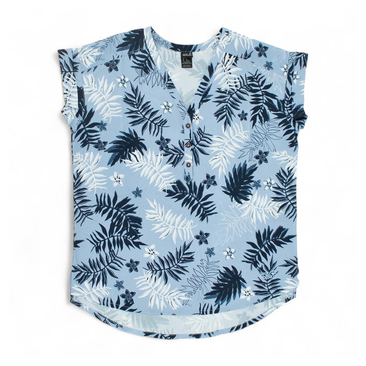 Jack Wolfskin Victoria Leaf Shirt Damen Bluse Hemd Funktions Top