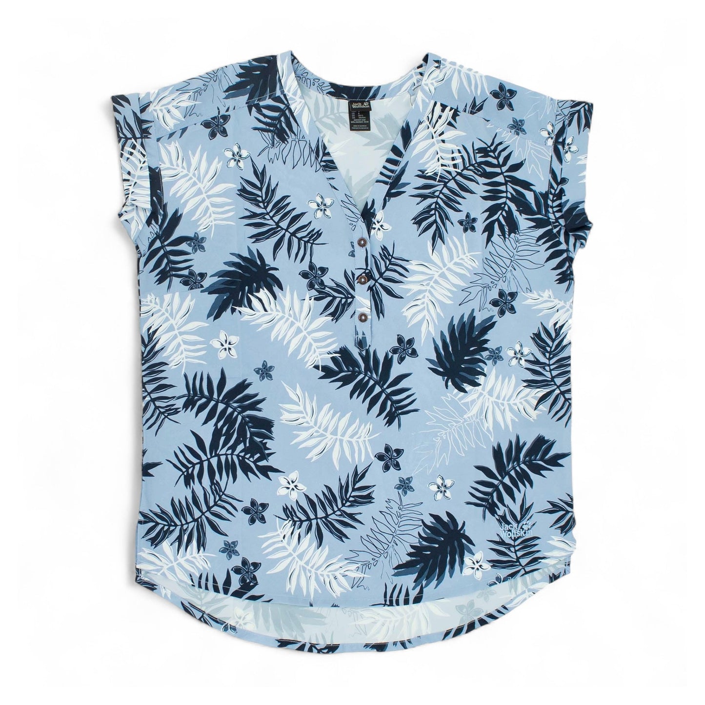 Jack Wolfskin Victoria Leaf Shirt Damen Bluse Hemd Funktions Top