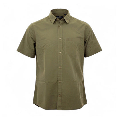Jack Wolfskin Lakeside Shirt Woodla Herren kurzarm Hemd Wandershirt