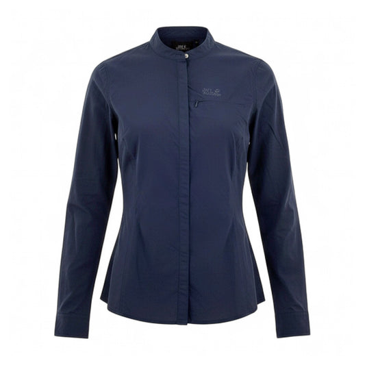 Jack Wolfskin Hilltop Trail Shirt langarm Damen Hemd Outdoor Bluse
