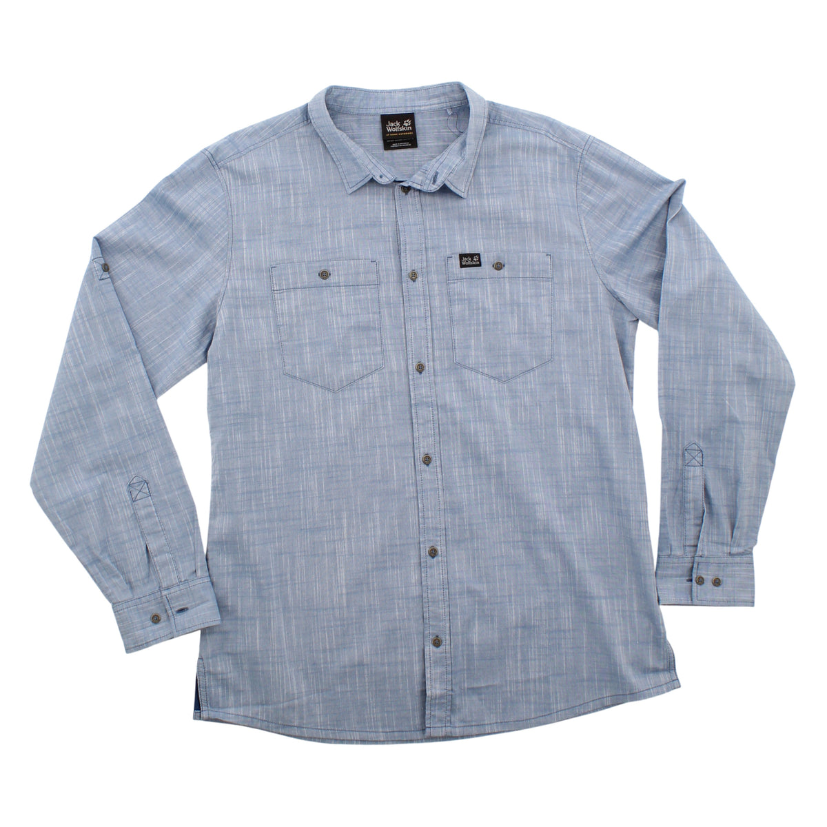Jack Wolfskin Emerald Lake Herren Hemd Roll Up Shirt