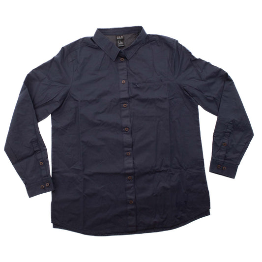 Jack Wolfskin Lakeside Roll-Up Shirt Damen Bluse Outdoor Hemd 1403092-1910