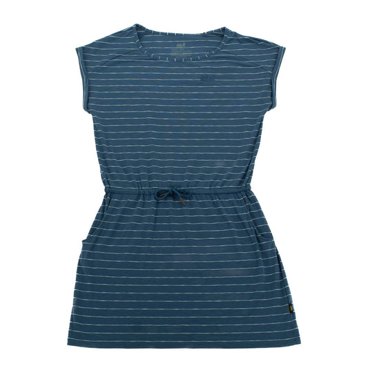 Jack Wolfskin Travel Striped Ocean Dress Damen Kleid Sommerkleid 1504063-9951-1