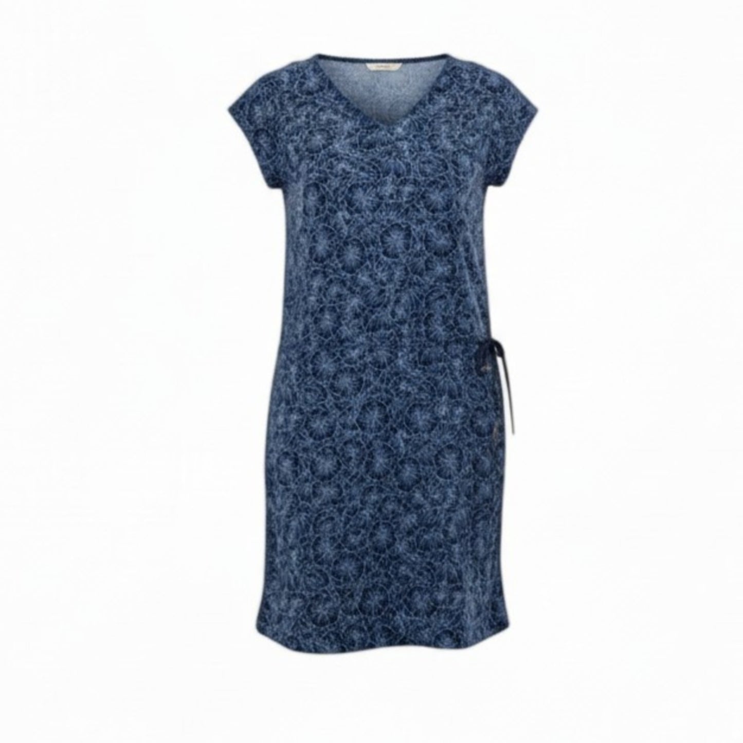 Jack Wolfskin Dress Aop Damen Kleid Sommerkleid kurzarm Blumen 1505331-7775