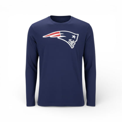 Fanatics NFL New England Patriots Herren langarm T-Shirt blau 1568MNVY1ADNEP