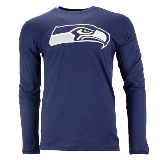 Fanatics NFL Seattle Seahawks Herren langarm T-Shirt blau 1568MNVY1ADSSE-1