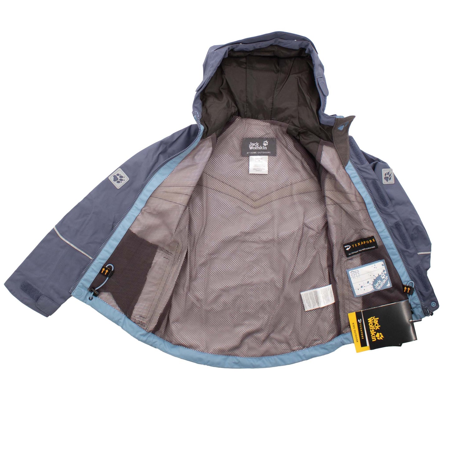 Jack Wolfskin Kids Emerald Jacke Kinder Übergangsjacke Windjacke