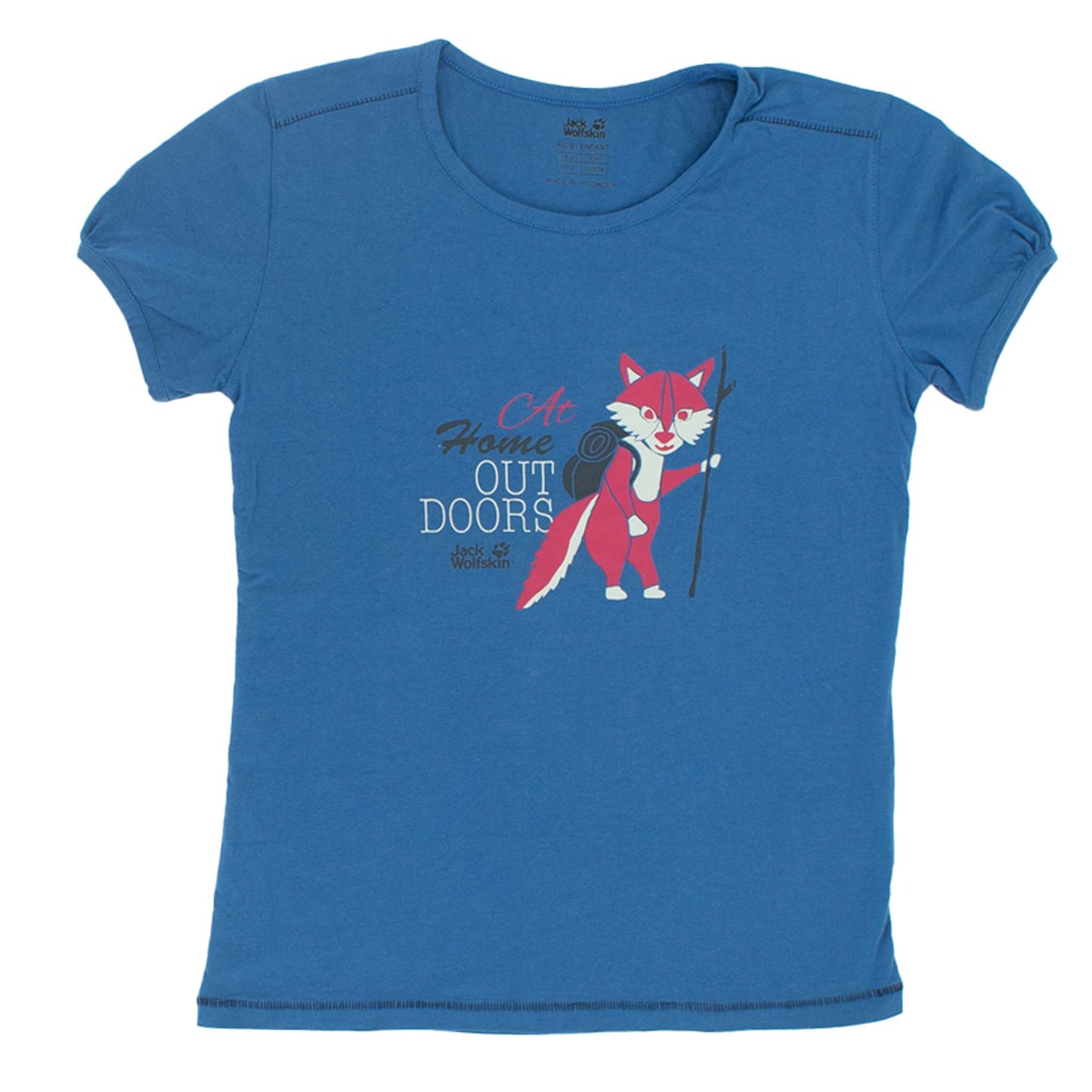 Jack Wolfskin Wilderness Tee Girls T-Shirt Kinder Shirt Baumwolle 1605741-1156